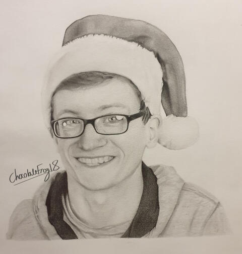 'Festive' Portrait